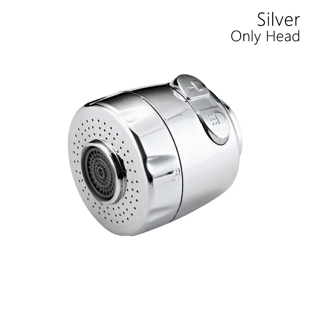 

1Pcs New Swivel Head Kitchen Faucet Nozzle 360 Rotatable Bent Water Filter Diffuser Faucet Bubbler Water Saving