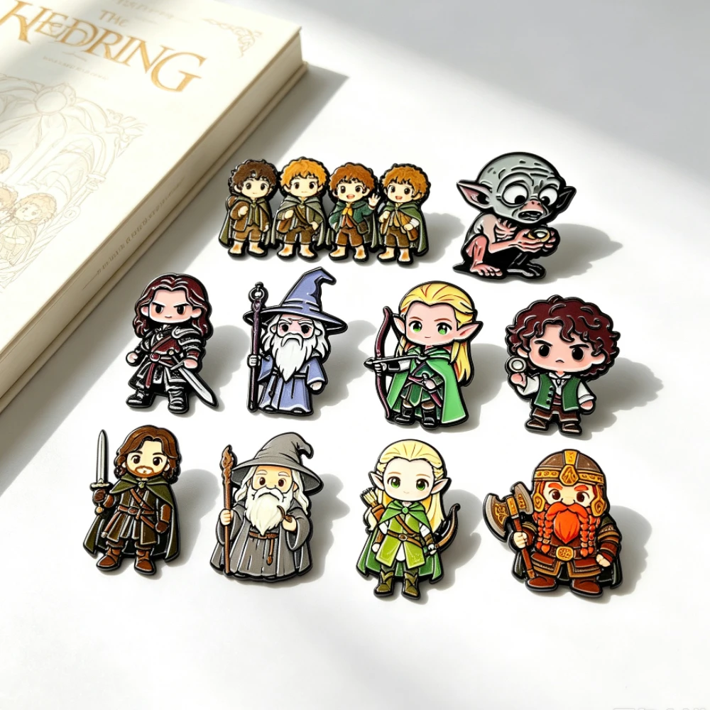 5/10pcs Cool Anime Movie Figur - Embroidery Textile review and price