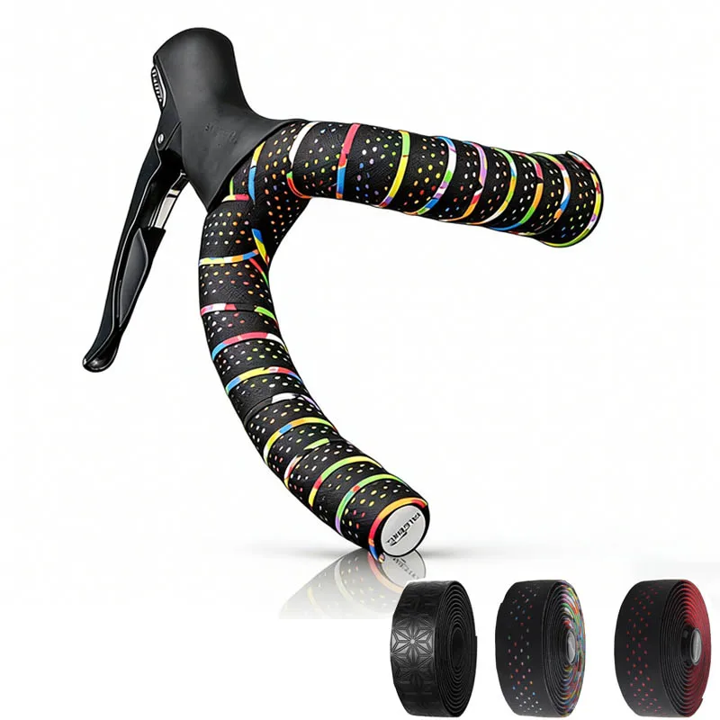 

New Road Bike Handlebar Tapes Shock-absorbing Cycling Bicycle Bar Tape Anti-Slip Shock Absorption Breath Grip Tape Cycling Parts