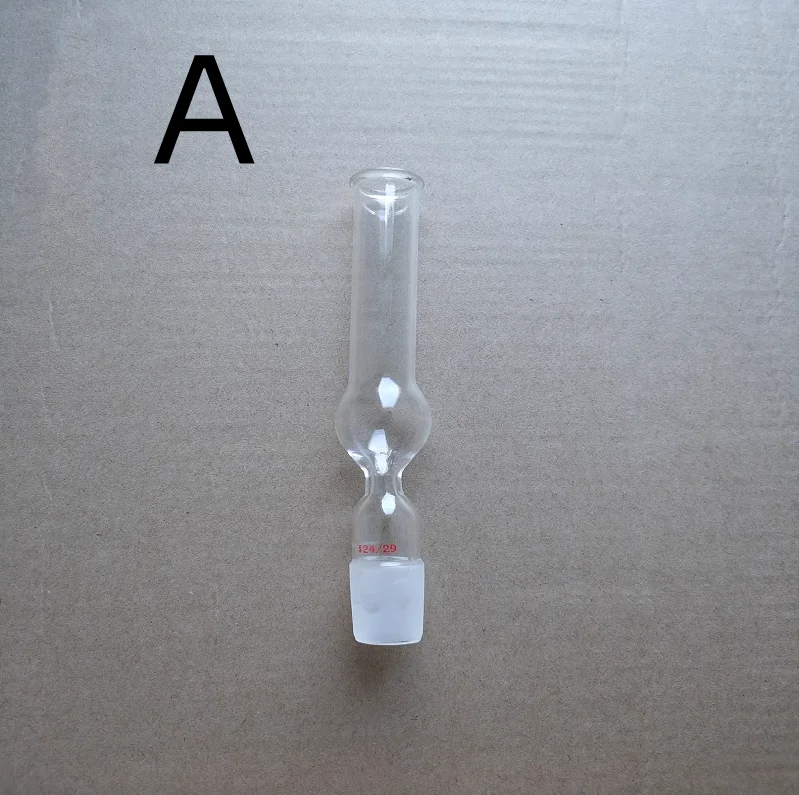 14/19/24/29/34 Ground Joint Oblique U-shaped Straight  Drying Tube U Shaped Adapter Bend Borosilicate Glass Lab Ware