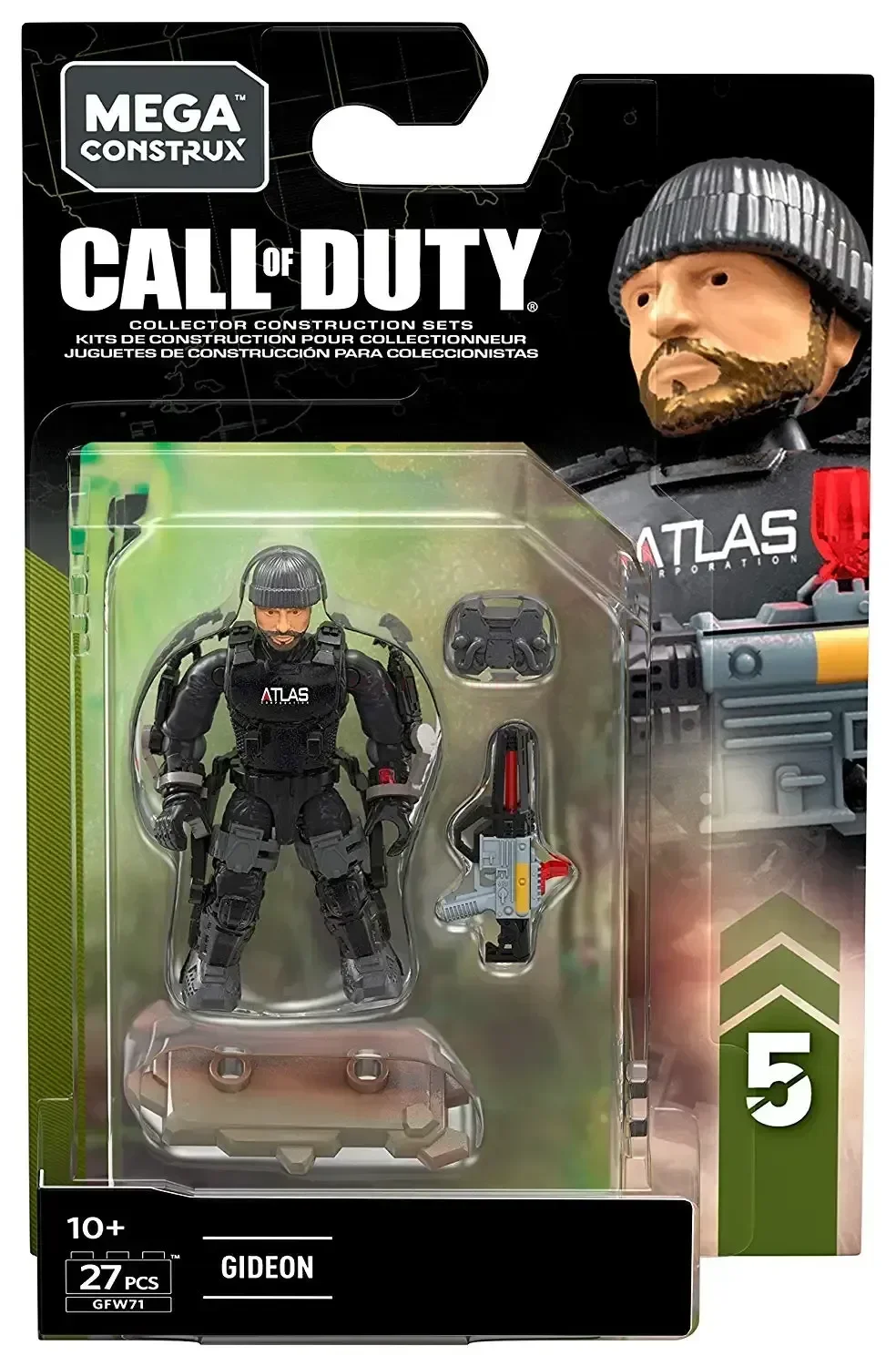 Mega Construx-Call of Duty Figura Conjuntos para Meninos, Blocos de Construção Brinquedos, Mini Figura de Ação do Exército, coleção original