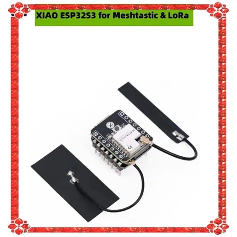 توصيل 24 ساعة ESP32 S3 مجموعة لوحة تطوير لـ Meshtastic/Lora/Lorwan، XIAO ESP32S3، SX126، 868Mhz 915Mhz هوائي، Wifi، Bl