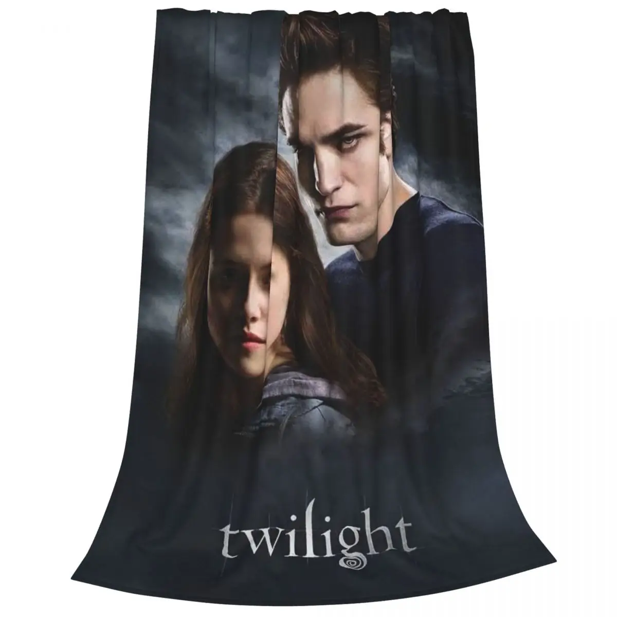 Twilight Durable Flannel Blanket - Easy Care Fleece Throw for Home Decor and Cozy Evenings with Family and Friends Together