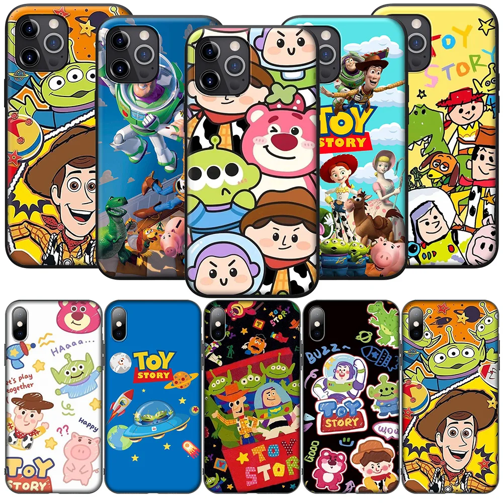 Phone Case for Huawei Nova 5T 4E 3i 3 2 2i Y6 Y6P Y7 Y9 Honor 20 20s 9X 7C Prime Lite 2019 New Cover TW49 Cartoon Toy Story