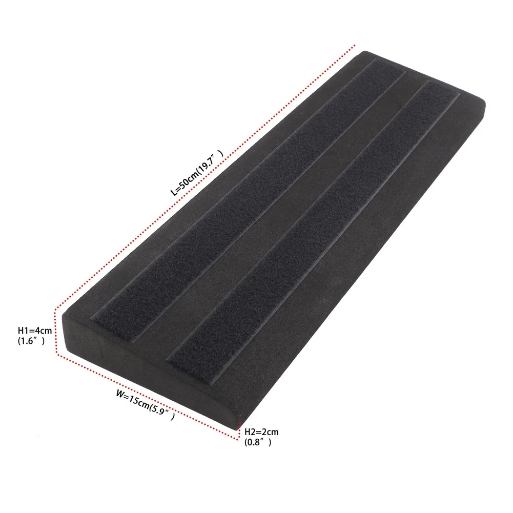 لوحة دواسة تأثير الجيتار خفيفة الوزن تأثير إعداد EVA لوحة الدواسة تأثيرات الجيتار ملحقات أدوات حامل الدواسة #6