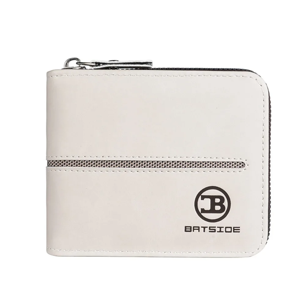 

Fashion PU Leather Men's Wallet Fold Large Capacity Short Card Bag Luxury Square Credit Card Holder Daily Use