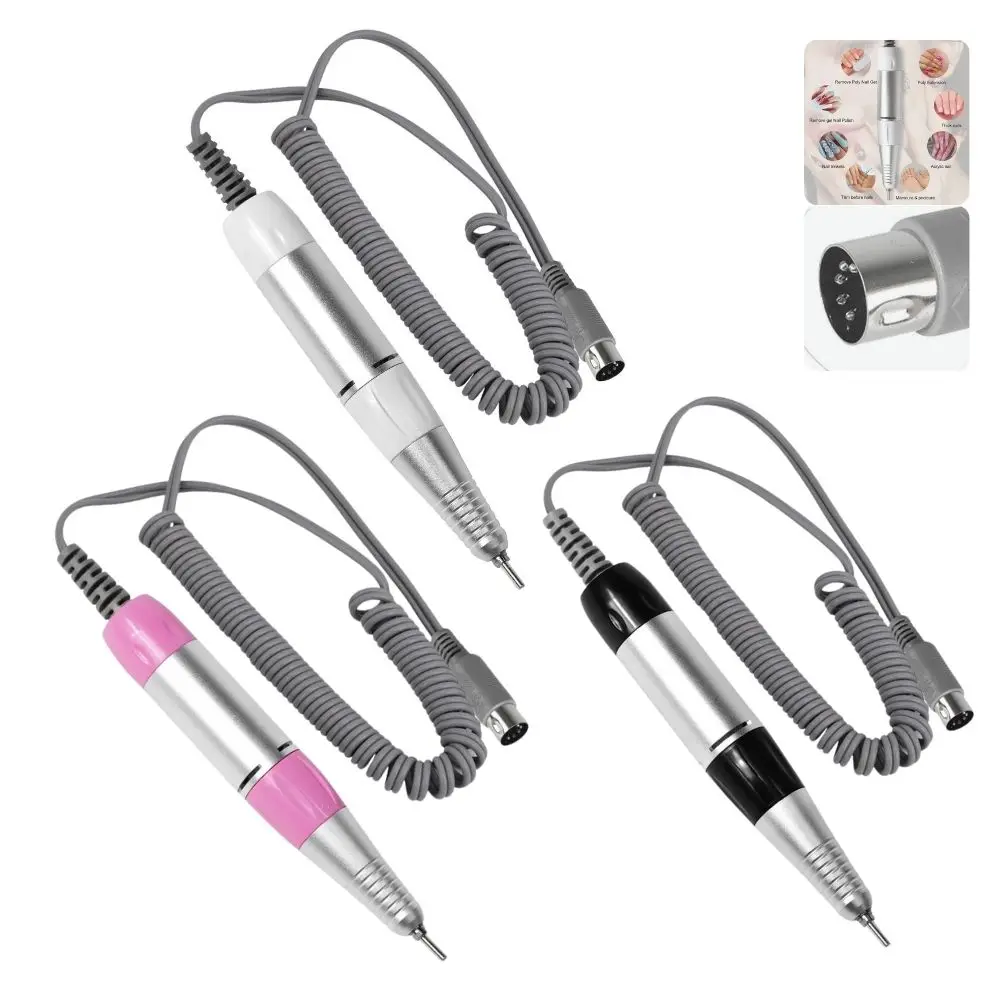 

35000RPM 5 Pins Nail Drill Handpiece Electric Nail File Polisher Replacement Pen for Manicure Pedicure Professional Beauty Tool