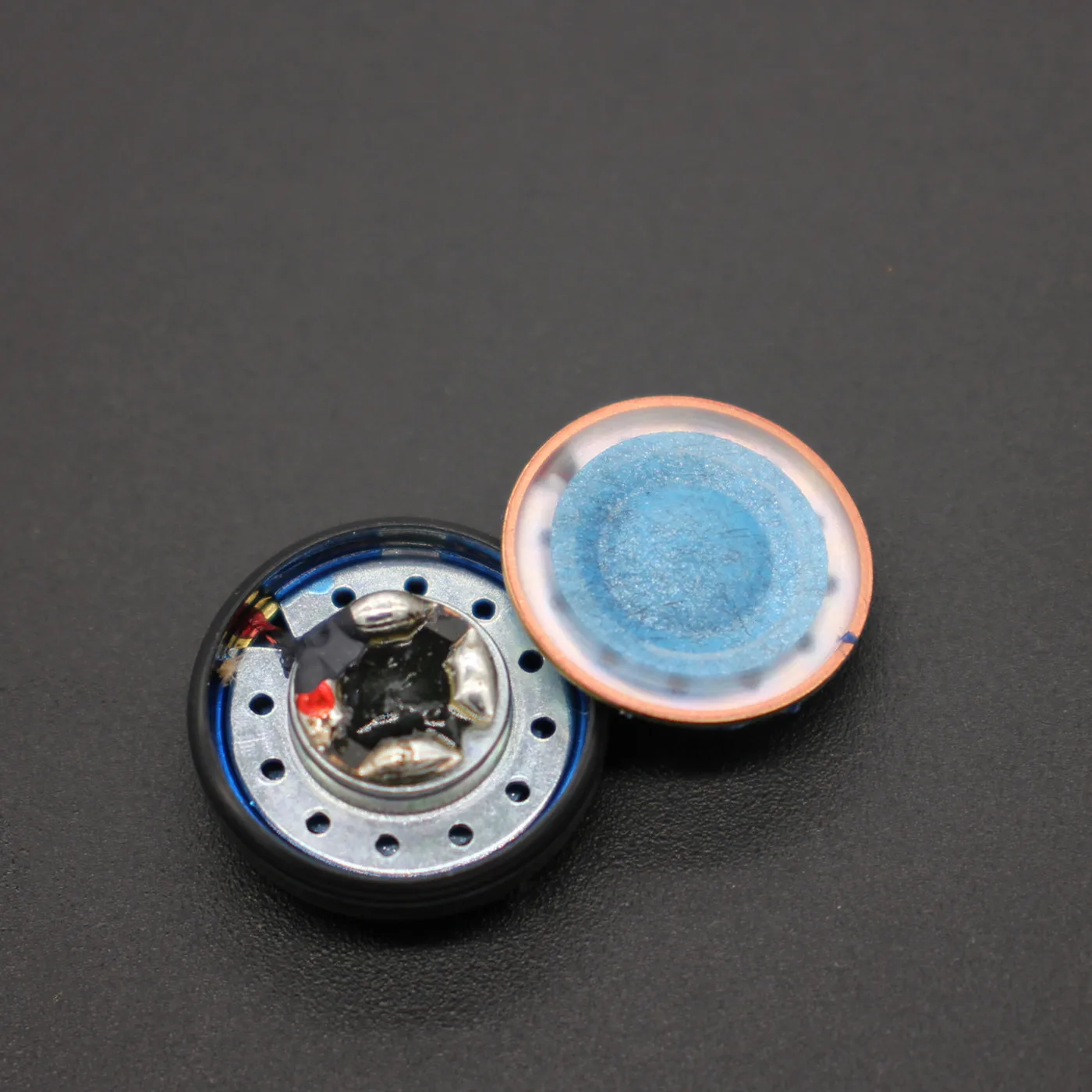 15.4 مللي متر وحدة مكبر الصوت بو الأزرق غشاء مركب biofiber 32 أوم 2 قطعة