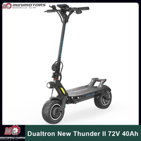 EU Stock Dualtron New Thunder 2 72V 40Ah Top Speed 100km/h EY4 Bluetooth Display Minimotors Dualtron Thunder II Electric Scooter