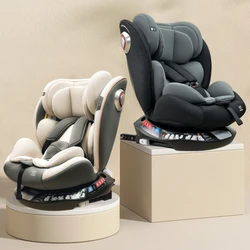 Comfortable and Soft Car Seat Baby Infant Safety Seat Car with 0-12 Years Old Can Recline and Sit Full Surround Protection Seat