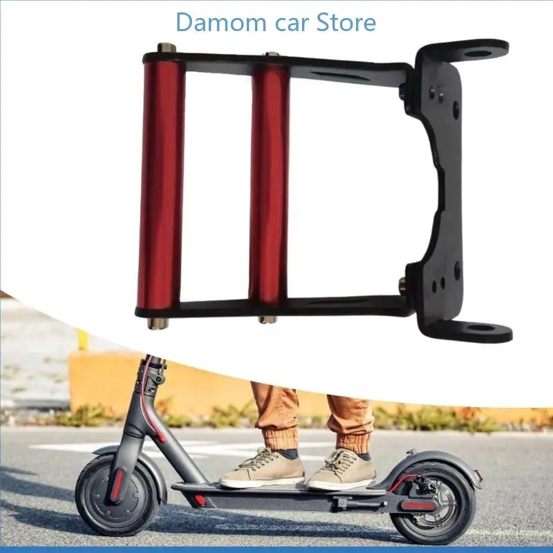 

Scooter Rear Foot Support for Electric Scooter Metal Handle Bar Rear Bracket,Handle Bar Rear Bracket Weatherproof Enhances Contr