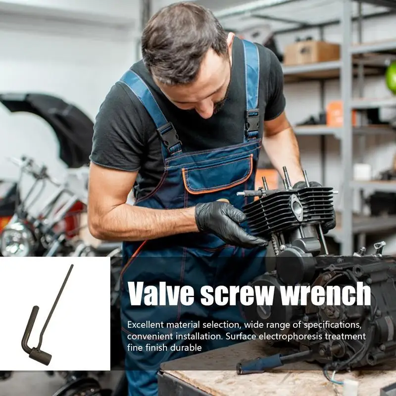 Ventil Wimpern Einstellung Werkzeug Motorrad Motor Ventil Einstellung Werkzeug T Spanner Ventil Schraube Schlüssel Motorrad Reparatur Werkzeug Zubehör