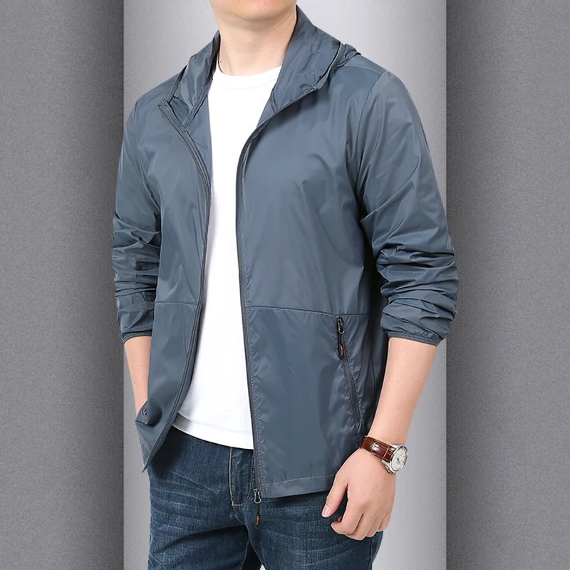 

Летняя легкая дышащая куртка для активного отдыха с защитой от солнца UPF50+, с длинными рукавами, на молнии, прямого кроя