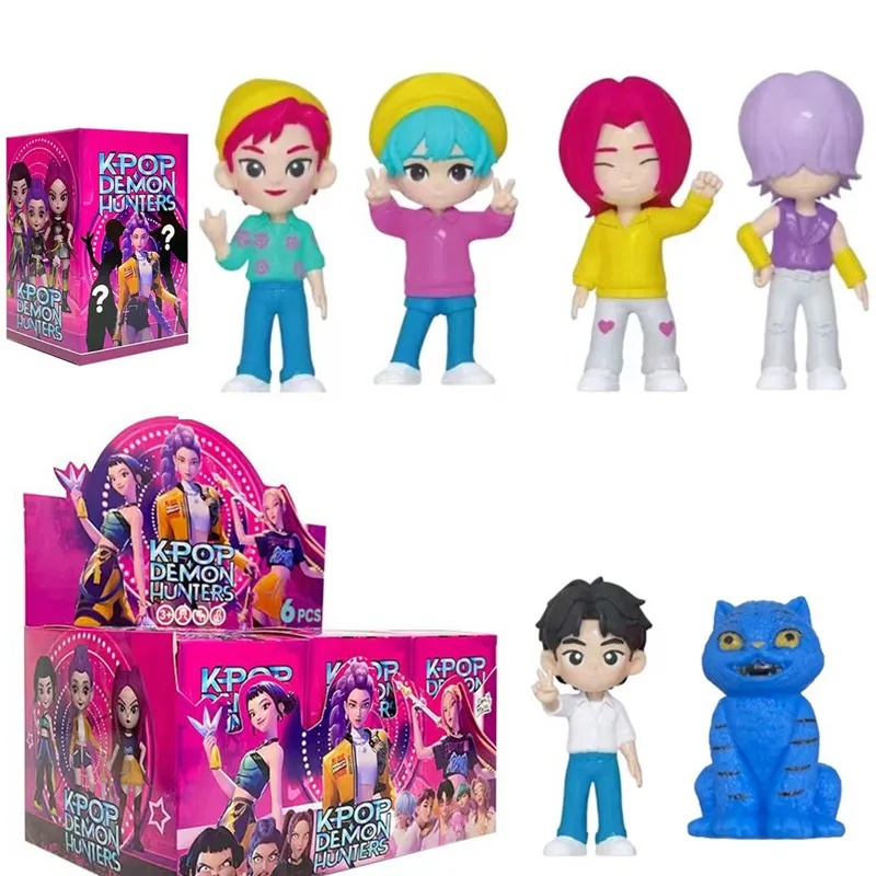 В наличии: Q-версия 2026 Devil Hunter Blind Boy Band Box - Rumi Mira. Аниме K-Pop. Новинка. Бестселлер. Украшение. Подарок.