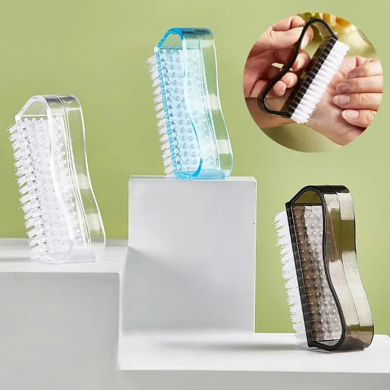 3 ألوان الصلب مسمار نظافة الغبار مسمار فرش مسمار الفن مانيكير باديكير إزالة الغبار البلاستيك مسمار تنظيف فرش أدوات الصالون