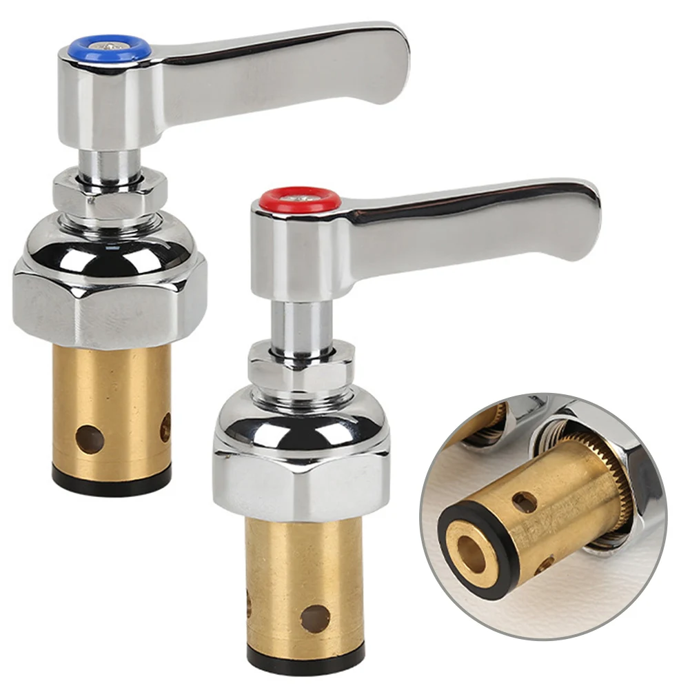 

Сердечник клапана Ручка смесителя Гладкий шпиндель в сборе Т-усилитель S Латунь Удобный дизайн 002713-40 Сантехника для ванной комнаты