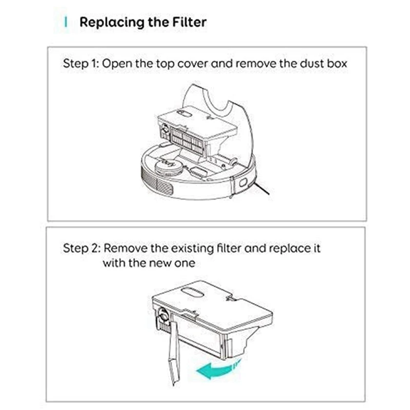 2X مجموعة قطع غيار للمكنسة الكهربائية الروبوتية الهجينة Eufy Robovac L70، مجموعة الملحقات