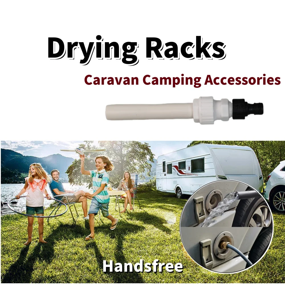 Plumbing Gravity Water Fill Fittings Hands Free Water Pipe Accessories For Caravan Motorhome Outdoor Camping Garden Irrigation
