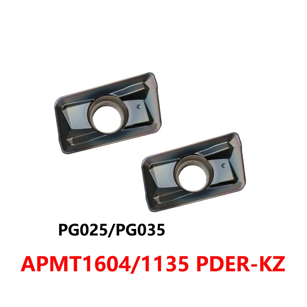 APMT1135PDER-KZ APMT1604PDER-KZ PG025 PG035 Original Carbide Inserts APMT 1135 1604 APMT1135 APMT1604 PDER CNC Lathe Cutter Tool