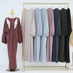 Breastfeeding Abaya Women Muslim Dress Islamic Nursing Wear Slight Batwing Sleeves Zippers On Chest Dubai Hijiabi Ramadan Kaftan