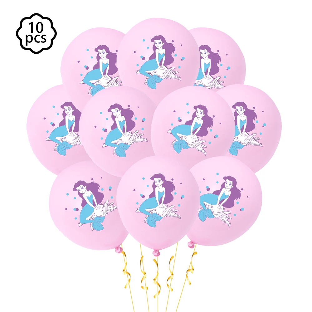 Meerjungfrauen-Partybanner-Girlande, stehender Meerjungfrauen-Ballon, Kinder-Mädchen-Geburtstagsdeko-Banner, Babyparty-Meerjungfrauen-Geburtstagsdekoration – Detail 6
