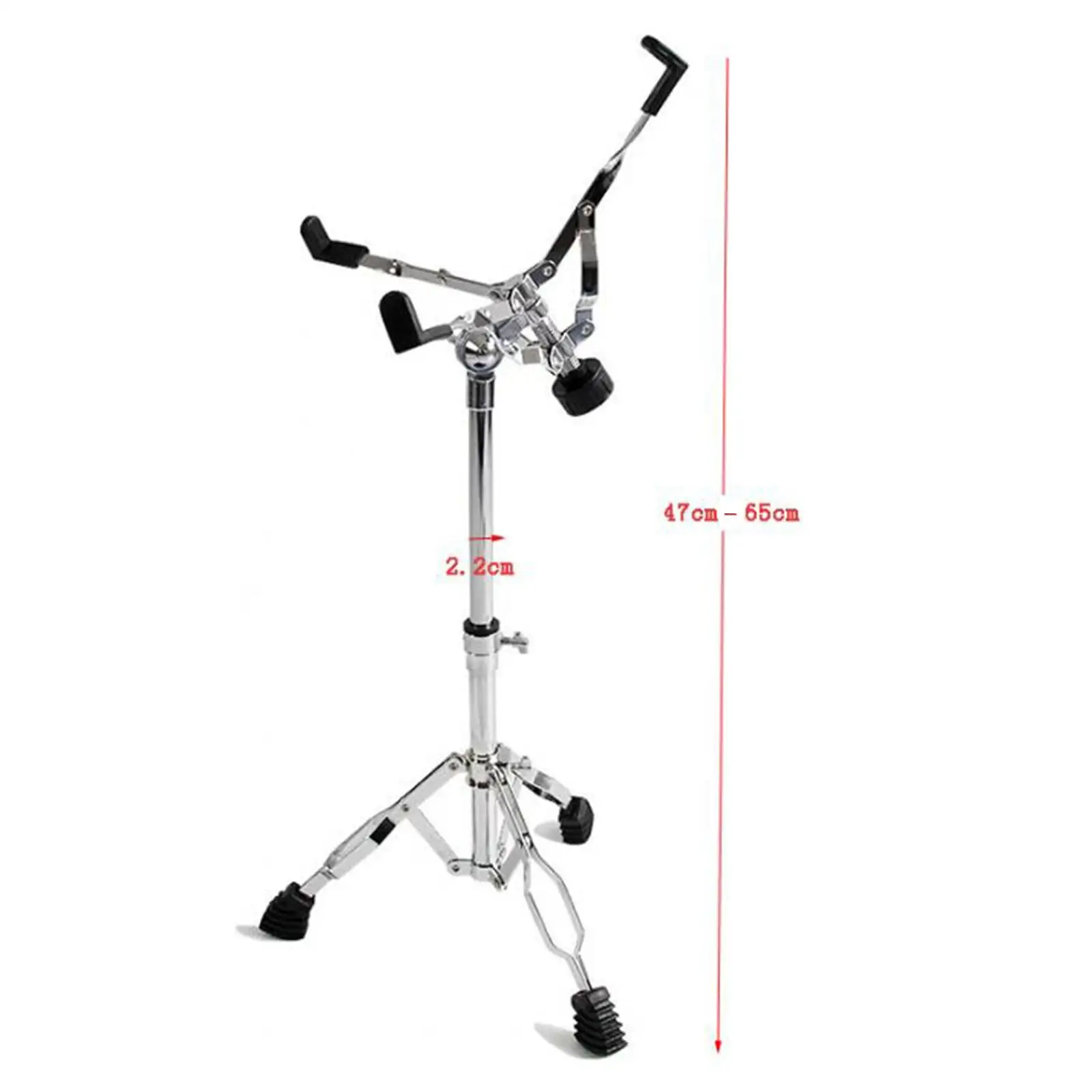 Portable Drum Stand, Adjustable Snare Drum Bracket Instrument Holder for 12 inch~14'' Dia