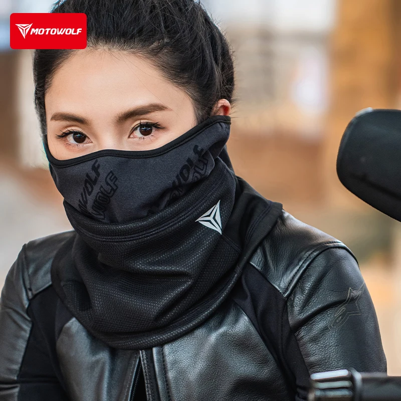 Motowolf Winter Warm Tactical Balaclava For Cycling Hiking Hat Motorcycle MTB Full Face Windproof Mask Thermal Sport Gear