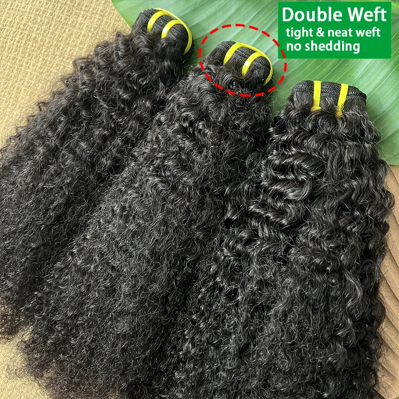 4C عذراء الشعر البشري الخام حزم 4C الأفرو غريب مجعد أصغر ضيق مجعد المنغولية مجعد الشعر النسيج للنساء السود الأفريقيات