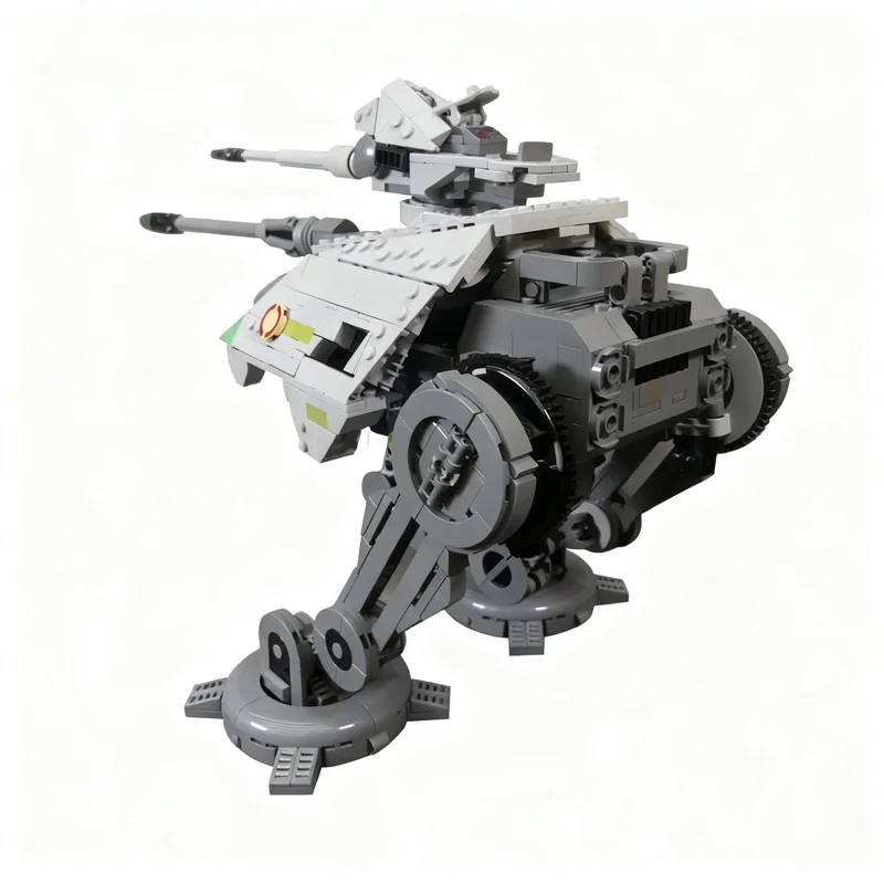1660PCS MOC Space Battle Movie AT AP Model DIY Creative Ideas Toy Assembly Puzzle Gift Spaceship Series Collection Bricks Gifts