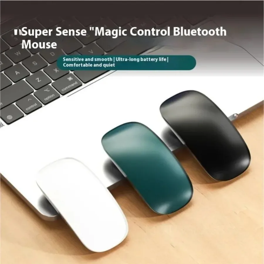 Silent Wireless Bluetooth Mouse Rechargeable for Laptop and Desktop Gaming and Office Use