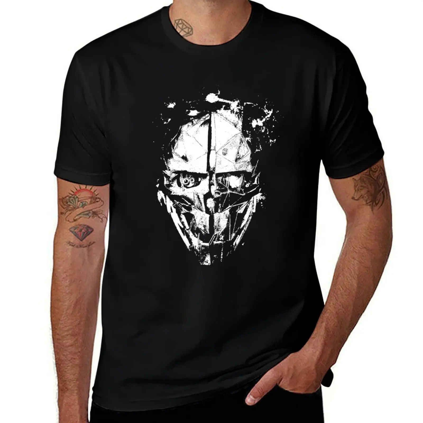 100 футболок для похудения, дизайнерская футболка 2, мужская футболка для футболок, футболки на хлопок, процент Dishonored