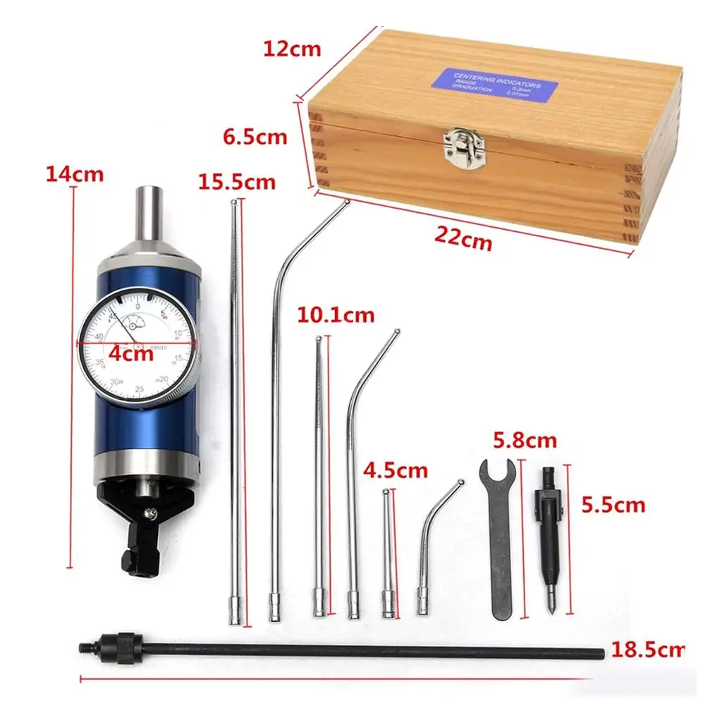 

Centering Indicator Dial Test Alloy Measurement Tool for Milling CNC Machine Positioning