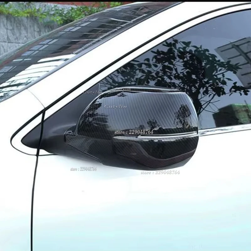 

For Honda CRV CR-V 2012-2018 2019 Carbon Fiber Rear view Side View Mirror Cover Trim Decoration Exterior Accessories Car Styling