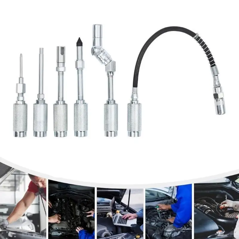 Couplantes bicos injeção injeção graxa para áreas hard alcance Lubrificação eficiente