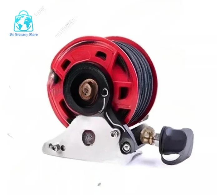 All-Terrain Air Pump Hose Reel Pump Tube Storage Artifact for Off-road Inflation Tube Storage