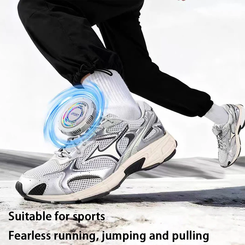 Elastic No Tie Shoelaces - Thick Rope Automatic Laces with Swivel Buckle - Heavy Duty Sports Shoe Laces Speed Shoestrings Unisex image 3