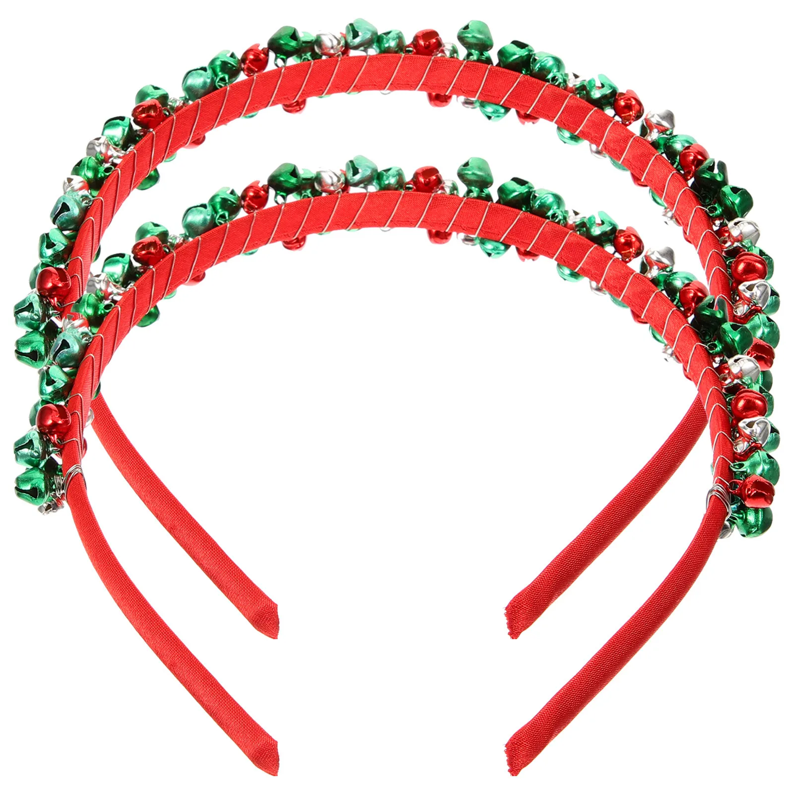

2pcs Deer Horn Hair Accessories Christmas Party Headbands Bell Decor Festival Cosplay Headdress Xmas Hairband Carnival Costume