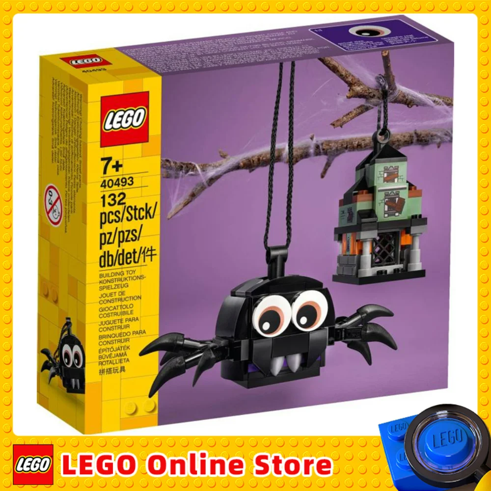 LEGO Halloween Spider and Haunted House Set for Birthday Christmas Gift 40493