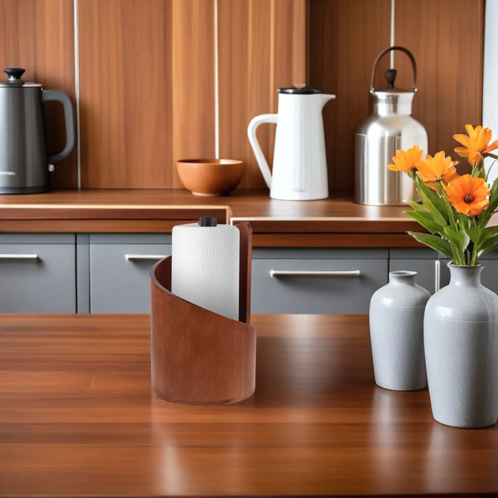 wooden-paper-towel-holder-farmhouse-freestanding-roll-dispenser-stable-wood-base-kitchen-countertop-paper-towel-organizer-tissue