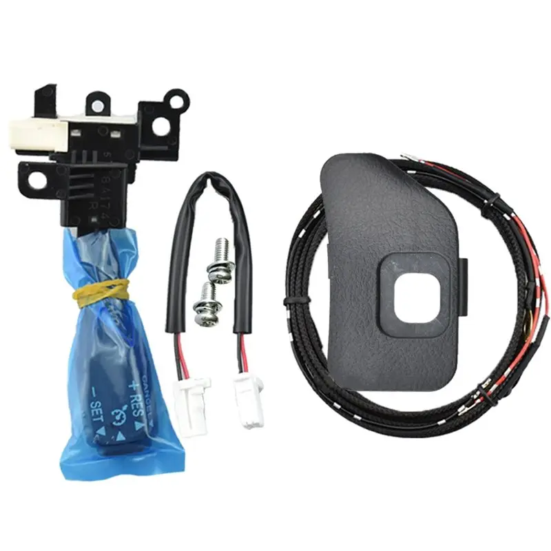 

ABTC-Cruise Control Switch Dust Cover 84632-34011 84632-34017 45186-06250-C0 For Toyota Camry V55 2.0S 2.5S 2015- 2016