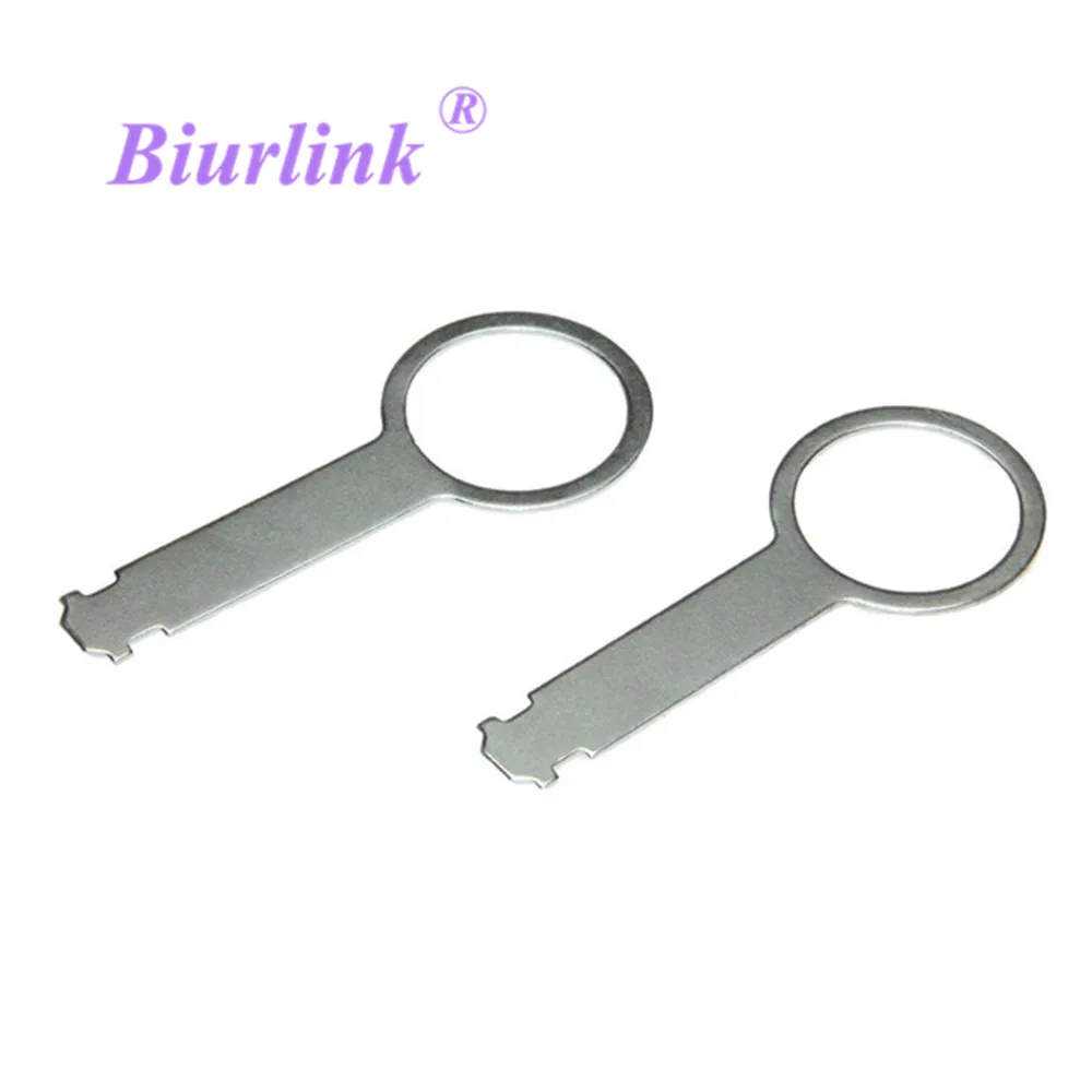 

Biurlink 4pcs for AUDI VW Radio Release Alpha Gamma Beta Removing Tool CD Changer Bracket