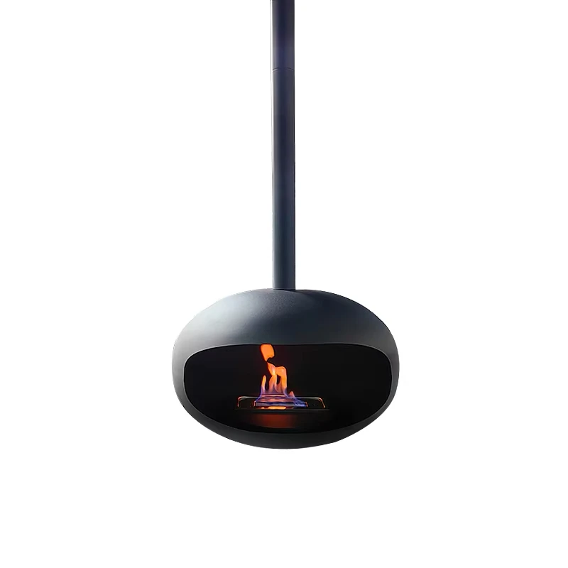 Ultra Quiet Ethanol Fireplace Smokeless Bioethanol Combustion Fire Pit Custom Appearance for Customized Interior