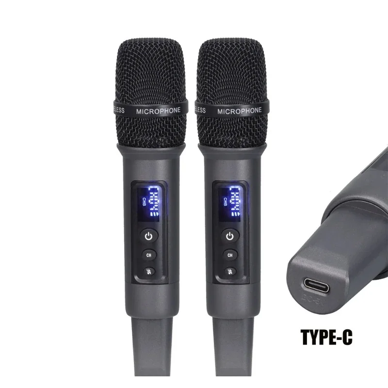 Professional Echo Microphone Karaoke with Optical Input Anti Howling Singing Multi Channel DSP Microphone