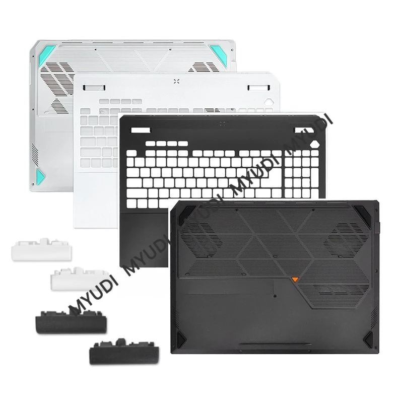 

New Shells For ASUS TUF Gaming A16 F16 FX608 FA608 FA608W Case Laptops Palmrest Upper Cover Bottom Case Lower Base Shell Repair