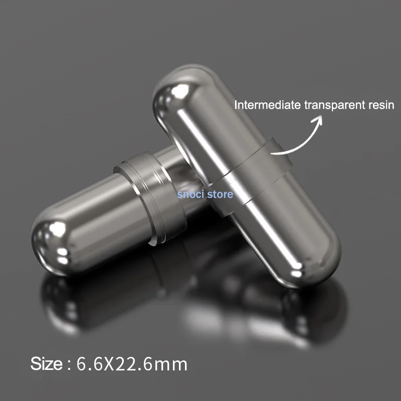 316 Magnetic Stir Bar 316 Stainless Steel Magnetic Stirrer Stir Bar Silent Self-balancing Stir Rod High Temperature Resistance