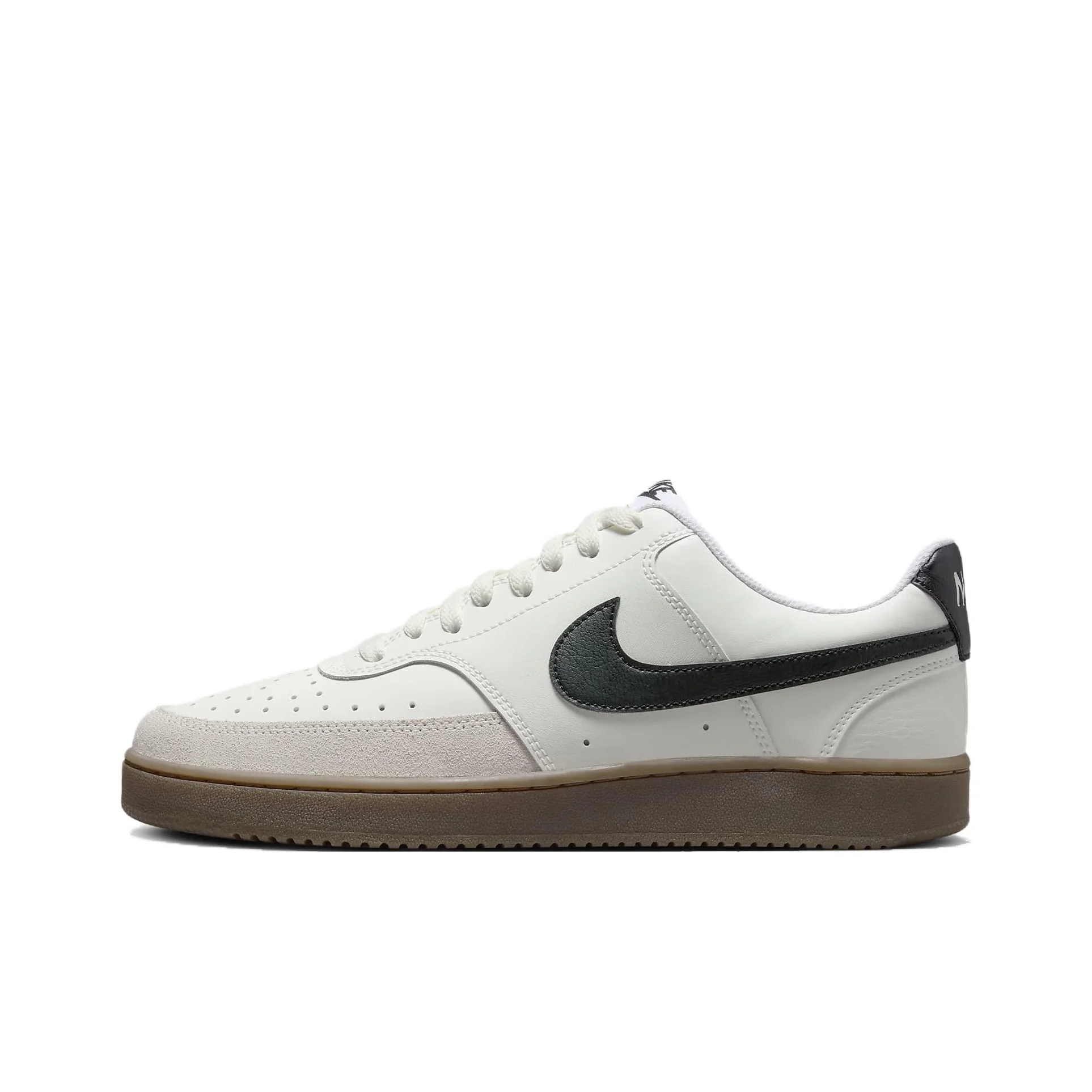 

Nike Court Vision 1, низкая белая черная резинка FQ8075-133