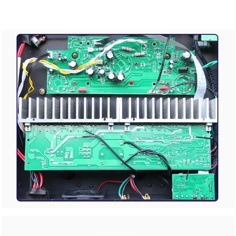 

200w*2 Vacuum Tube Amplifier High Power Bluetooth 5.0 Vu Meter Supports Optical Fiber Coaxial Input Subwoofer Amplifier Audio