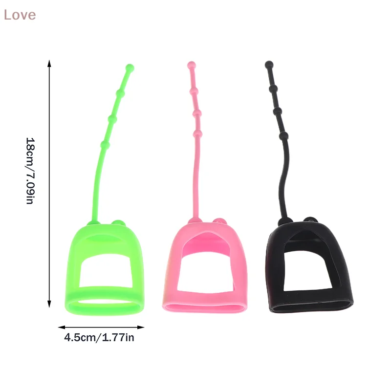 [L&P] Contenitore da viaggio portatile con custodia per bottiglia in silicone da 2 pezzi per bottiglia di profumo di sapone liquido