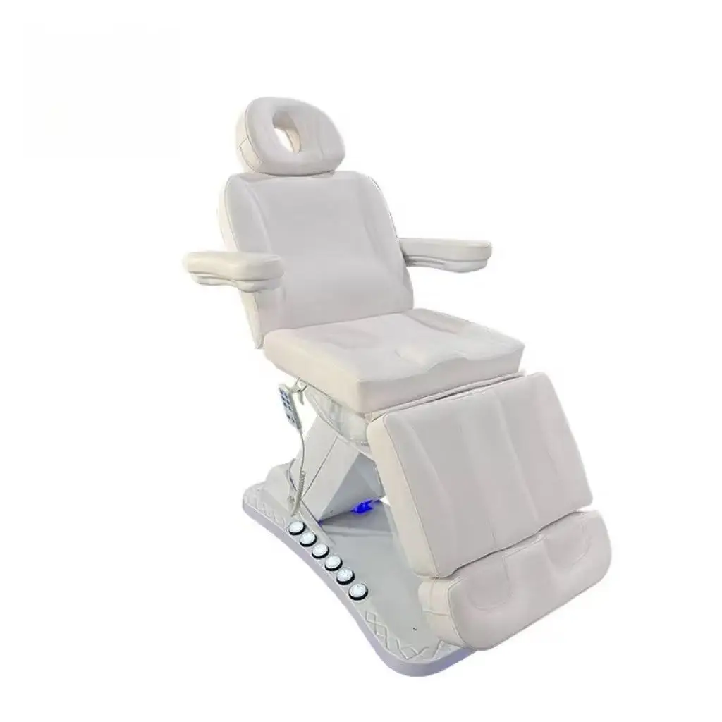Custom Color Professional Electric Adjustable Beauty Massage Bed Leather Tattoo Lash Facial Treatment Chair Reclining Salon SP