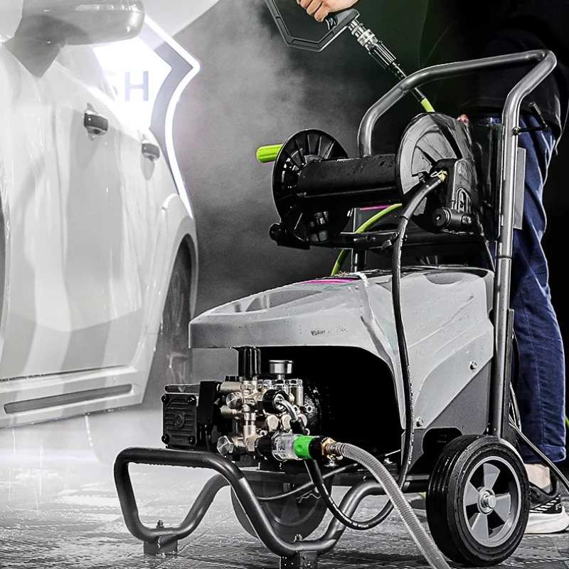 

Car Wash Machine Car Wash Shop High Power Ultra High Pressure Wash Machine 220v Water Gun Pump Brush Car Tiger Roar